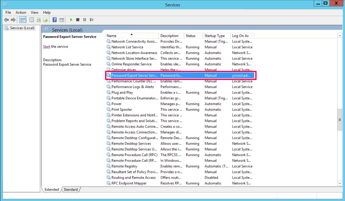 ADMT installation and setup